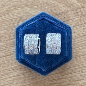 Elegant Silver Hoop Earrings